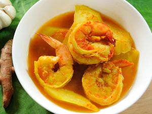Resep Sayur Pedas Udang dan Pepaya Muda yang Segar Lezat Resep Sayur Pedas Udang dan Pepaya Muda yang Segar Lezat