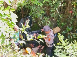 Terperosok ke Jurang di Tabanan, Turis Prancis Alami Patah Tulang