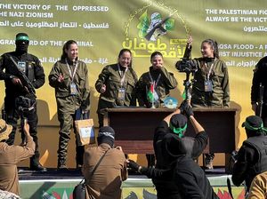 Video: Momen Hamas Kembali Lepas Warga Israel yang Disandera di Gaza