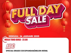 Aneka Sirup Diskon Gede-gedean di Transmart Full Day Sale, Bisa buat Stok Buka Puasa