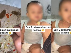 Wanti-wanti Dokter Anak soal Viral Bayi 9 Bulan Dikasih Makan Nasi Padang Wanti-wanti Dokter Anak soal Viral Bayi 9 Bulan Dikasih Makan Nasi Padang
