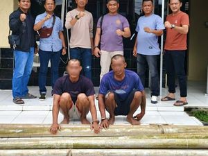 2 Pria di Ogan Ilir Ditangkap Saat Hendak Ambil Barang Curian