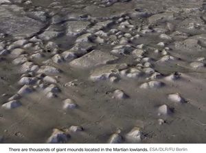 Ditemukan 15 Ribu Lebih Gundukan Misterius di Mars, Pertanda Apa?