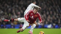 MU-nya Amorim jadi tim terburuk kedua di Liga Inggris soal expektasi gol (xG) setelah Crystal Palace (AP)