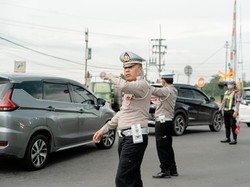 Ratusan Personel Satlantas Polres Kediri Siaga Hadapi Libur Panjang