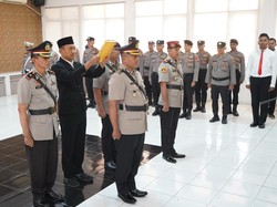 Pesan Kapolres Probolinggo Kota Saat Pimpin Sertijab Dua Pejabat Utama