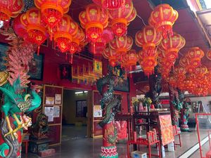 Sambut Imlek, Vihara Amurva Bhumi di Jaksel Siapkan 100 Lampion-300 Pelita