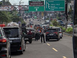 Jurus Ganjil Genap Saat Libur Lebaran di Puncak Bogor