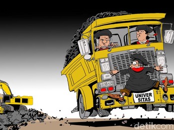 Kebut Aturan Tambang Masuk Kampus
