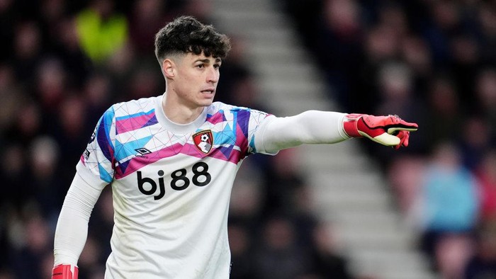 Kepa Arrizabalaga Bournemouth goalkeeper Kepa Arrizabalaga during the Premier League match at the Vitality Stadium, Bournemouth. Picture date: Saturday January 25, 2025. (Photo by Adam Davy/PA Images via Getty Images)