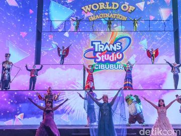 Keseruan Pertunjukan World Of Imagination di Trans Studio Cibubur