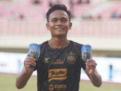 Pemain Muda PSIS Ridho Syuhada Ungkap Maksud Selebrasi Pamer Deker