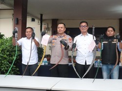 2 Pelaku Tawuran Ditangkap di Jakpus, Sempat Coba Bacok Petugas