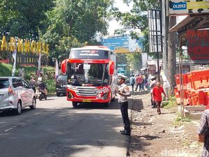 Jurus Polisi Hadapi Puncak Arus Balik Libur Panjang di Cimahi-KBB