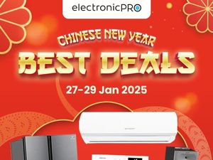 Dobel Untung! Hujan Diskon Tahun Ular Kayu di ElectronicPro Transmart Dobel Untung! Hujan Diskon Tahun Ular Kayu di ElectronicPro Transmart