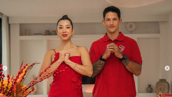 Foto Gaya 7 Artis Rayakan Imlek 2025: Gisel Olahraga, Sarwendah Serba Merah