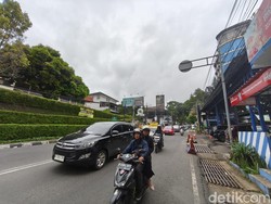 Jalur Bandung-Lembang Landai di Hari Terakhir Libur Panjang
