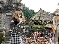 Ada Barong Landung, Kunjungan Turis di Penglipuran Meningkat 180 Persen