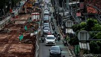 Rekayasa Lalu Lintas Imbas Proyek LRT Jakarta Fase 1B