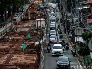 Rekayasa Lalu Lintas Imbas Proyek LRT Jakarta Fase 1B