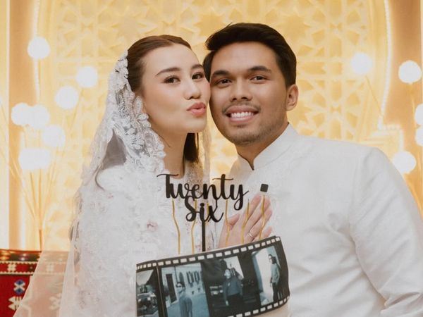 7 Foto Pengajian 4 Bulanan Aaliyah Sekaligus Ultah Thariq, Bumil Kian Memukau