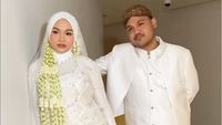 7 Foto Salma Salsabil Pakai Kebaya Putih Saat Menikah Sederhana di KUA