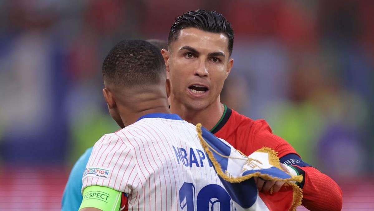 Anak Cristiano Ronaldo ngefans Kylian Mbappe (Getty Images/Jonathan Moscrop)
