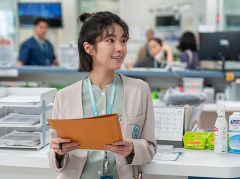 The Trauma Code: Heroes on Call Ha Young as Cheon Jang-mi in The Trauma Code: Heroes on Call Cr. Han Se-jun/Netflix © 2025