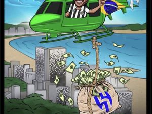 Meme: Eh, Neymar Pulang... Bawa Karung Penuh Uang Meme: Eh, Neymar Pulang... Bawa Karung Penuh Uang