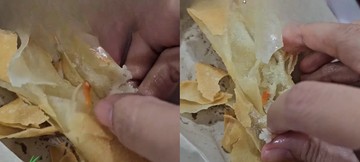 Nyesek! Jajan Lumpia Rp 22 Ribu Isinya Kosong Melompong