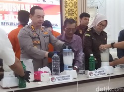 Polrestabes Palembang Musnahkan 3,18 Kg Sabu Jaringan Aceh-Medan