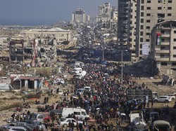 Video Warga Palestina Tolak Pergi dari Gaza: Kami Hidup dan Mati di Sini