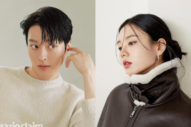 Potret Jang Ki Young dan Ahn Eun Jin Potret Jang Ki Young dan Ahn Eun Jin