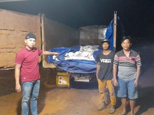 Polisi Babel Gagalkan Penyelundupan 8 Truk Pasir Timah di Belitung Timur