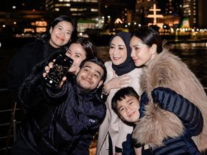 Gaya Mewah Nagita Slavina Istri Raffi Ahmad di Jepang, Pakai Jaket Bulu Rubah