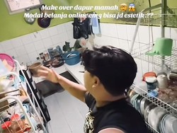Keren! Pria Ini Renovasi Dapur jadi Keren Bermodal Belanja di Toko Online