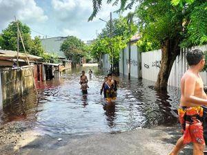 Sudah 3 Hari Sejumlah Rumah di Cengkareng Barat Masih Terendam Banjir Sudah 3 Hari Sejumlah Rumah di Cengkareng Barat Masih Terendam Banjir