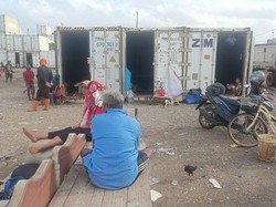 Warga Cilincing Sempat Ngungsi di Peti Kemas Saat Banjir Genangi Jakarta