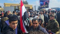 Warga Mesir Demo Tolak Usul Trump untuk Relokasi Warga Gaza