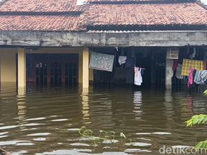 Ini Alasan Banjir di Sejumlah Desa di Demak Tak Kunjung Surut