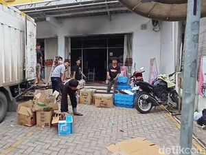 Usai Bobol ATM, Kawanan Pencuri di Lampung Lalu Bakar Mini Market