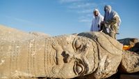 Melihat Sisa-sisa Situs Arkeologi Nimrud di Irak
