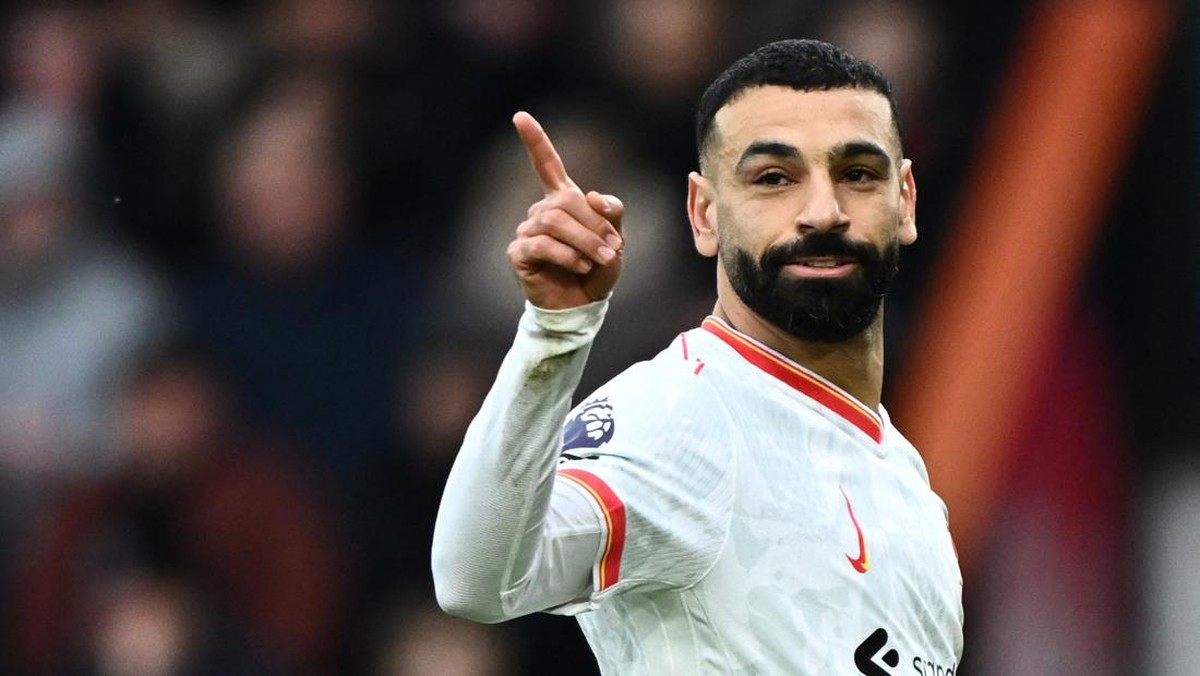 Kontrak Mohamed Salah di Liverpool akan habis pada akhir musim ini (Foto: REUTERS/Dylan Martinez)