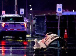 Video dari Udara: Melihat Lokasi Pesawat Jatuh di Philadelphia AS