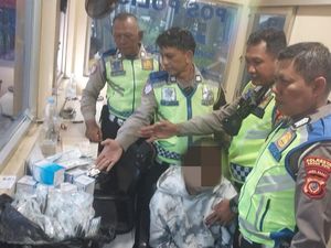 Pemotor di Bogor Bawa Ribuan Tramadol, Kabur Setelah Diberhentikan