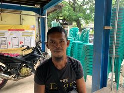 Cerita Saiful Tunggangi Babi Saat Terobos Banjir di Jakbar