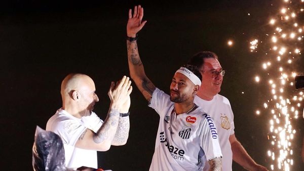 Momen Neymar Kembali ke Santos