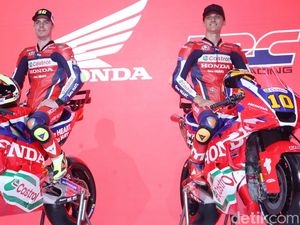 Tim Honda Racing Corporation untuk MotoGP 2025 Diluncurkan di Cikarang
