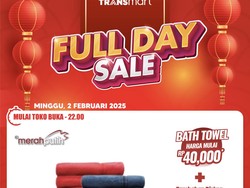Murah Banget! Transmart Full Day Sale Obral Handuk Jadi Segini