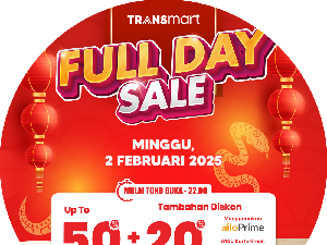 Jangan Lupa Serbu Transmart Full Day Sale! Pesta Diskon 50% + 20%